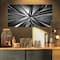 Designart - Futuristic Crystal Background - Abstract Canvas Art Print